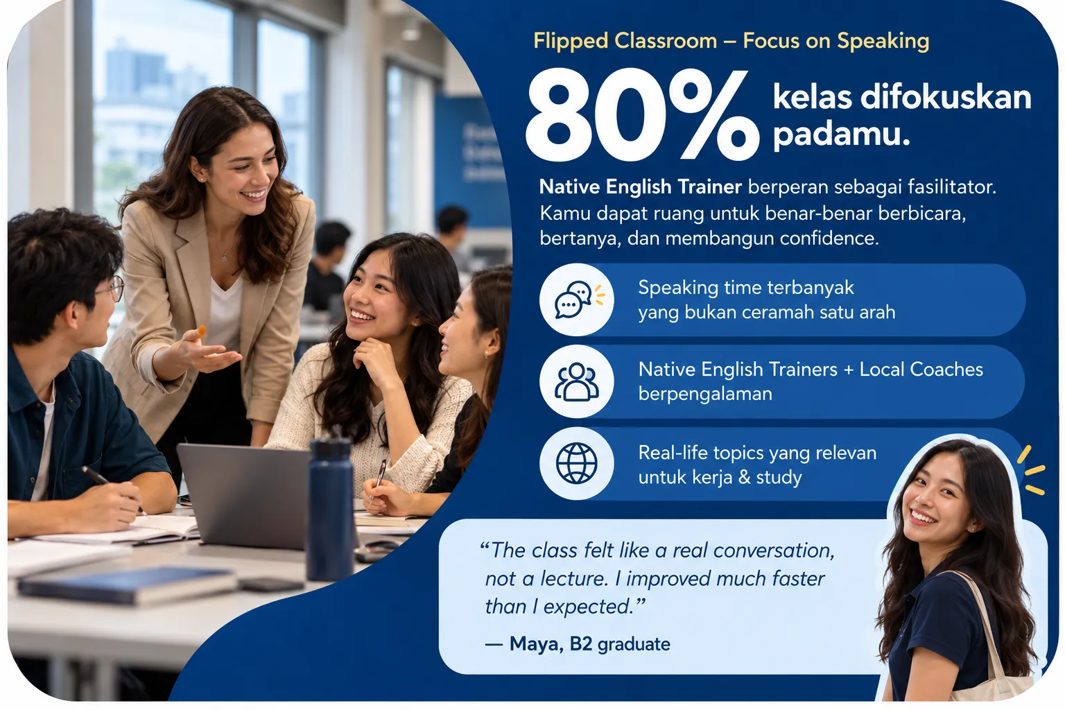 Metode Blended Learning Wall Street English